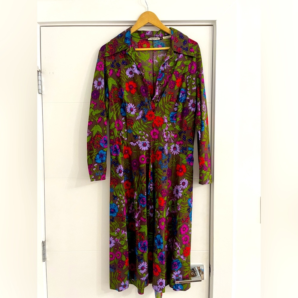 Vintage Italian Jersey Dress